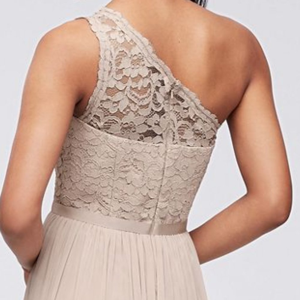Grey Bridesmaid Dress - Picture 4 of 4